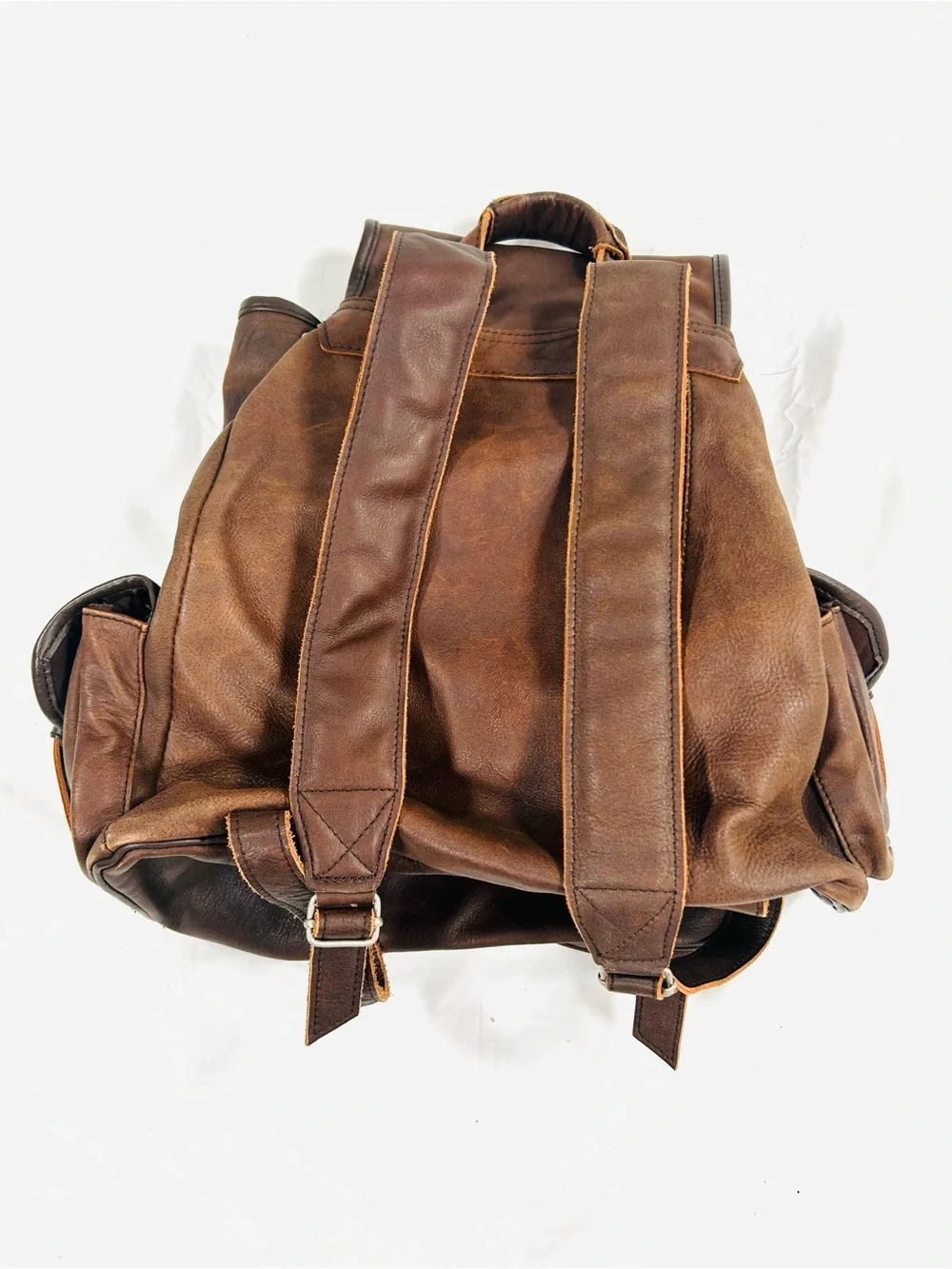 Unbranded Distressed Leather Backpack